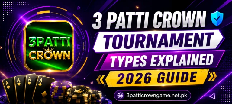 3 Patti Crown Tournament Types Explained 2026